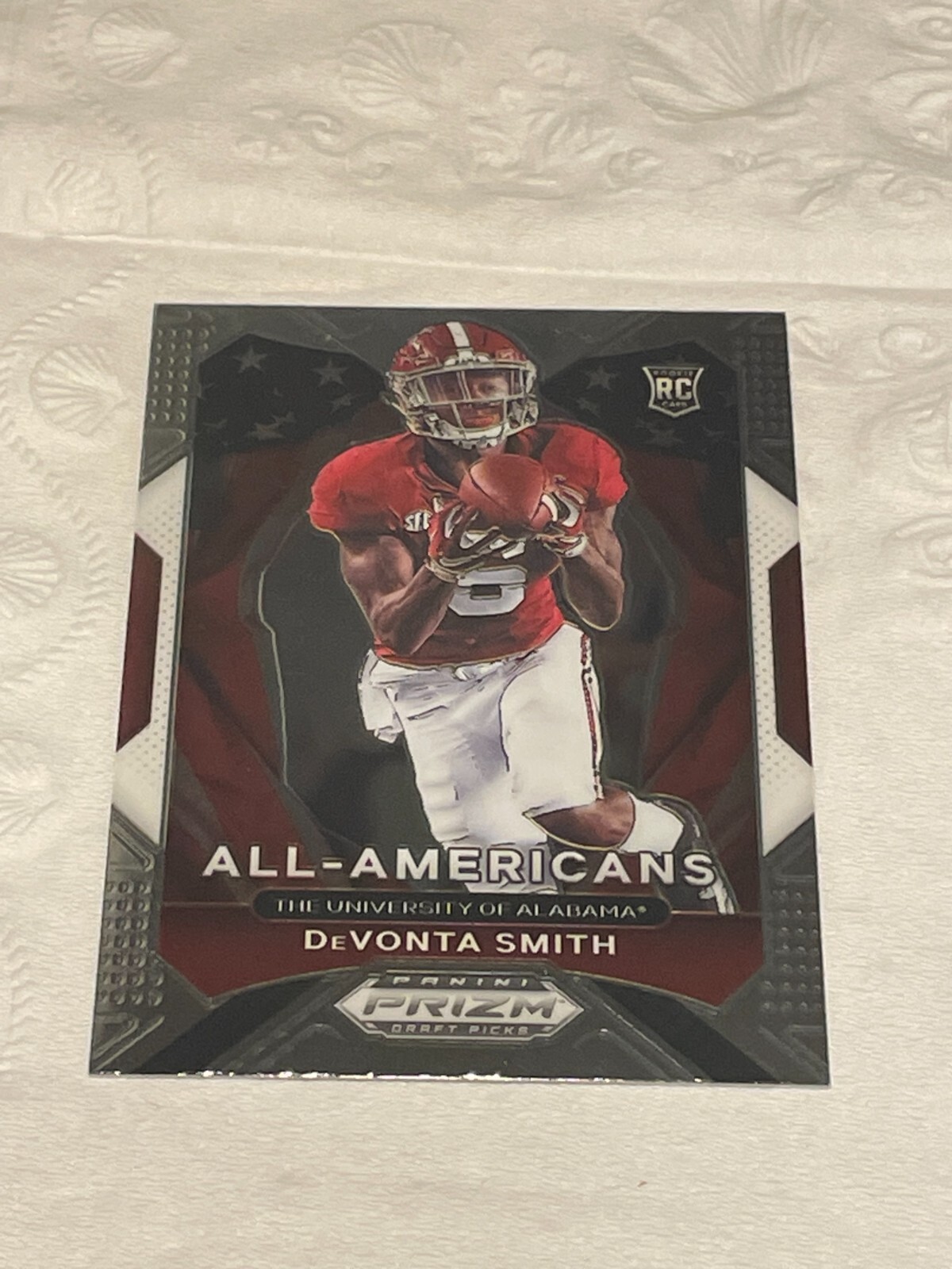 DeVonta Smith 2021 Prizm Draft Picks All-Americans Rookie #186 | Eagles RC