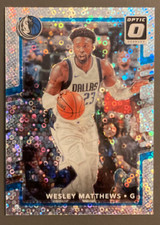 WESLEY MATTHEWS 2017-18 DONRUSS OPTIC FAST BREAK HOLO PRIZM