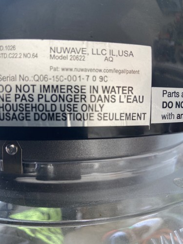 NuWave Pro Plus Infrared Oven Cooker Black - Picture 5 of 5
