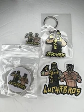 Lucha Brothers Penta Zero Miedo Rey Fenix Fan Accesory Set 4pcs AEW AAA CMLL