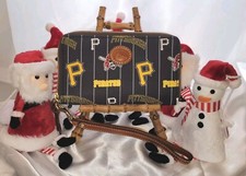Dooney And Bourke Nylon/ Cotton Pittsburgh Pirates Zip Around Wristlet