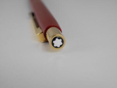 Montblanc Slim line Red Mechanical Pencil 0.5mm (used) FREE