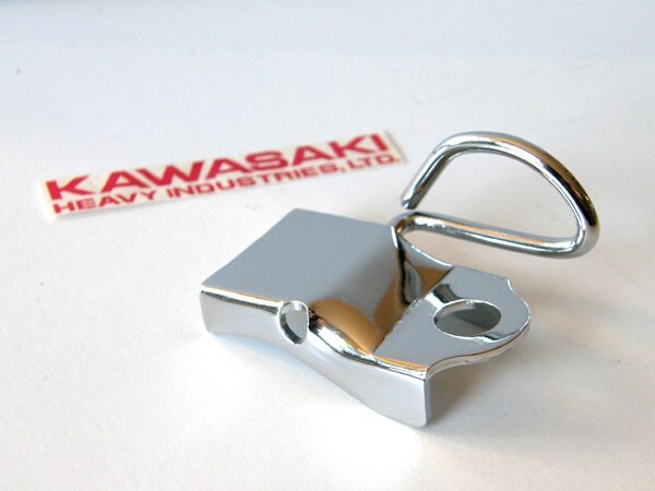 Kawasaki triple tree Clutch Cable Guide Clamp Holder z1 kz1000