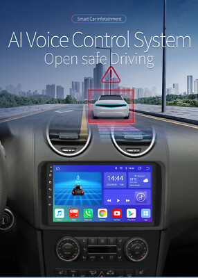 4+64GB Für Mercedes Benz W164 GL320 ML350 X164 Autoradio Android GPS Nav Carplay
