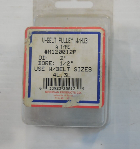 Polea de correa en V con buje de 1/2" de diámetro exterior de 2" tamaños de correa de uso 4L 3L - Imagen 2 de 6