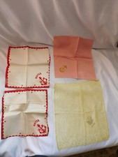 VINTAGE US NAVY SISTER and US ARMY SISTER HANDKERCHIEFS