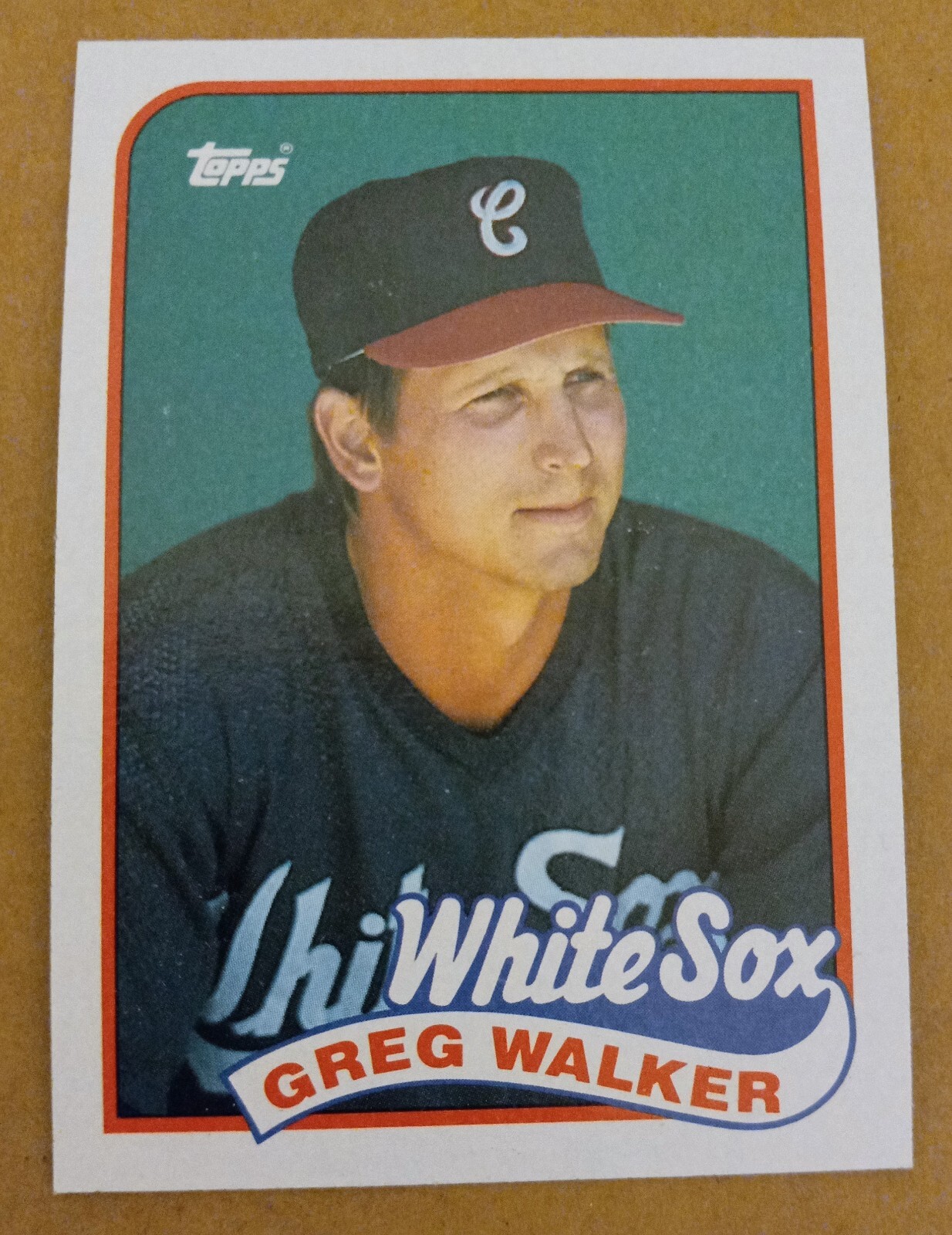 1989 Topps GREG WALKER Baseball Card 408. CHICAGO WHITE SOX eBay