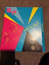 EMPTY USED LONDON 2012 OLYMPIC GAMES CARDED 2011 50p COIN SPORTS ALBUM (Damaged)