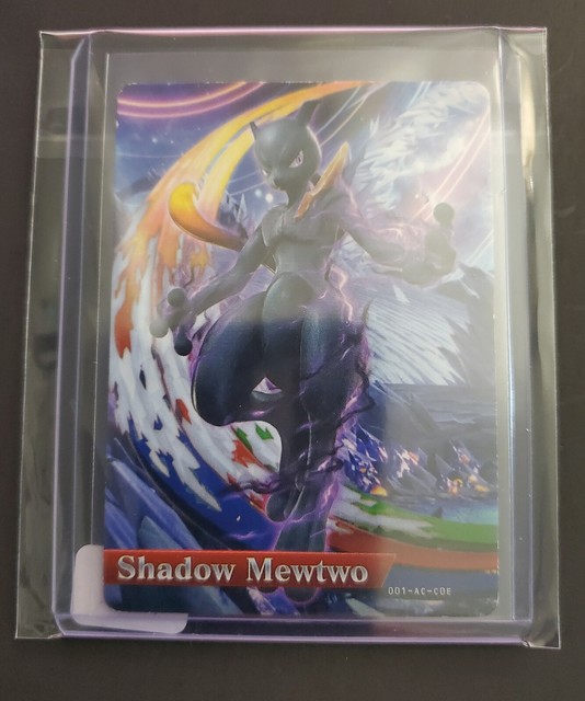 Pokken Tournament Amiibo Card Shadow Mewtwo Nintendo Pokemon excellent Cond | eBay