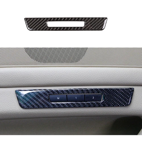 Para BMW F10 Serie 5 Accesorios interiores de fibra de carbono Cubierta completa del kit 2011-2017 - Imagen 9 de 12