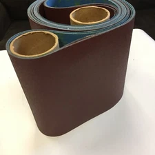 Sancap 9" x 143” 80 Grit Cloth Sanding Belts 6 PACK SWISS MADE