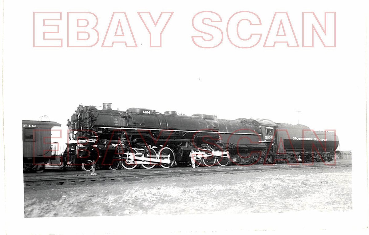 8G540 RP 1940s/50s NORTHERN PACIFIC RAILROAD 4-6-6-4 LOCOMOTIVE
