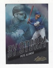 2022 ABSOLUTE BASEBALL BY STORM PETE ALONSO NEW YORK METS #BYS-3