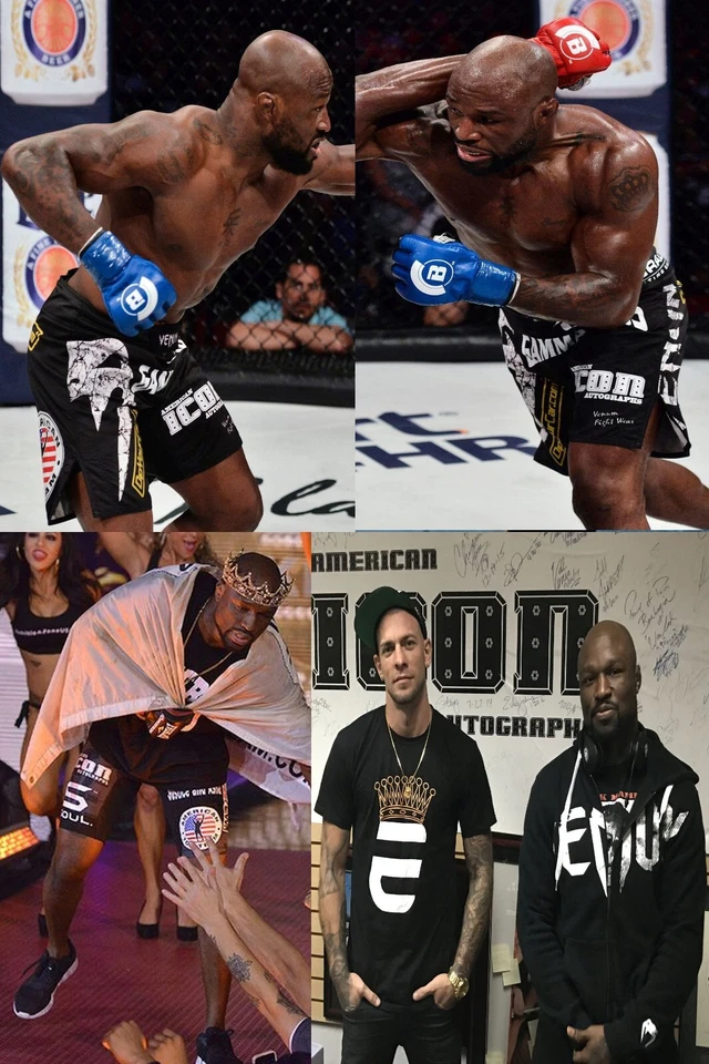King Mo Cheick Kongo Patricio Pitbull Freire 签名 8 x 10 照片 PSA/DNA Bellator — 第 2/4 张图片