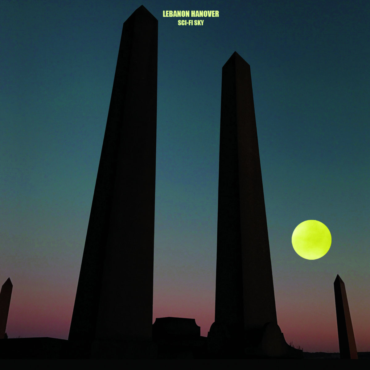 LEBANON HANOVER Sci-Fi Sky [White & Black] LIMITED 2LP VINYL 2023