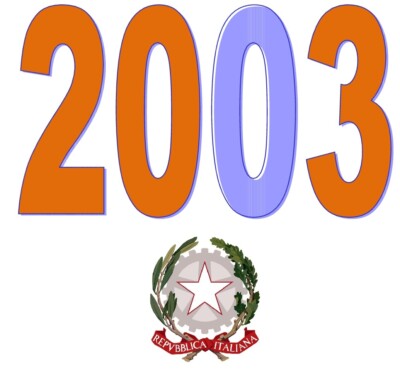 ITALY 2003 Single Year intact MNH ** All issues 