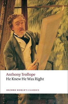 He Knew He Was Right by Anthony Trollope (Paperback, 2008)