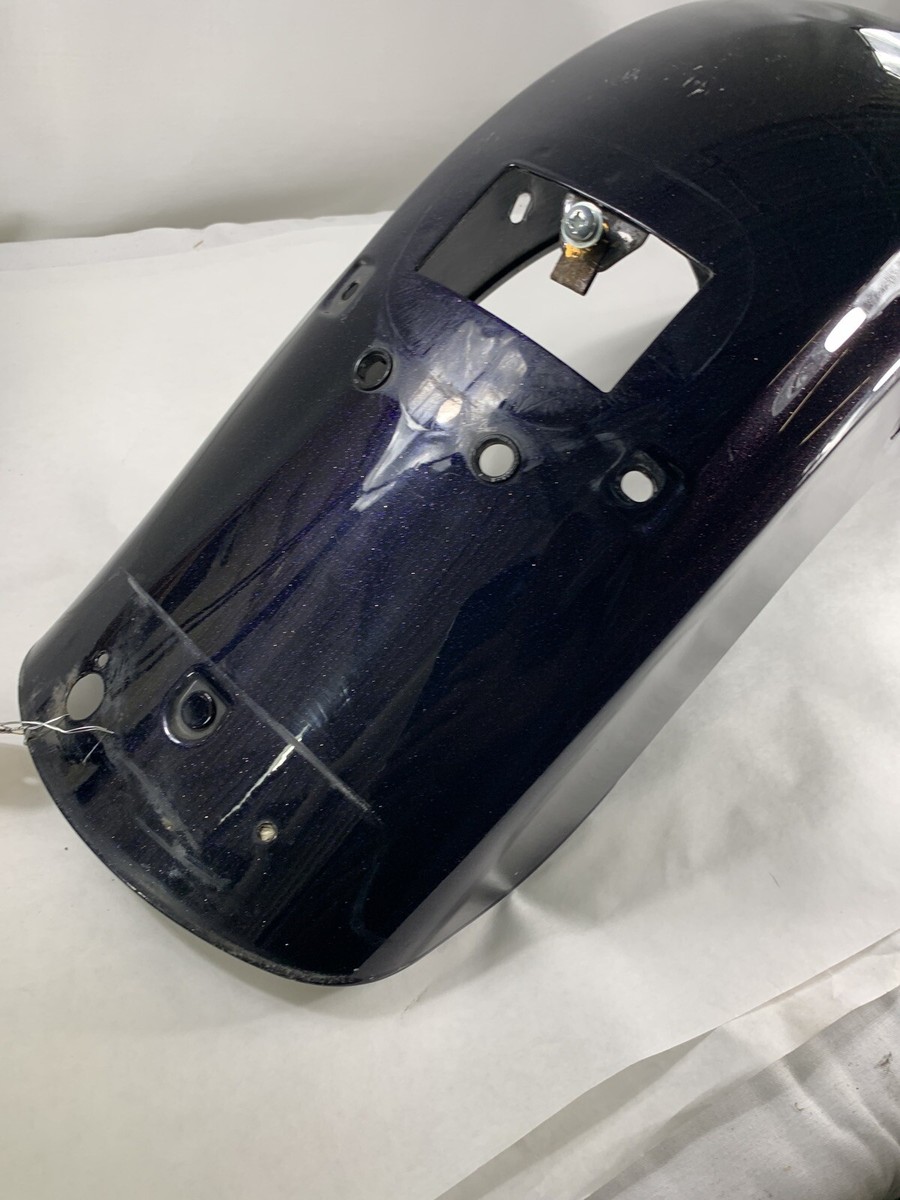 れん　白　黒　4764 OEM Harley Davidson Rear Fender Vivid Black 2009