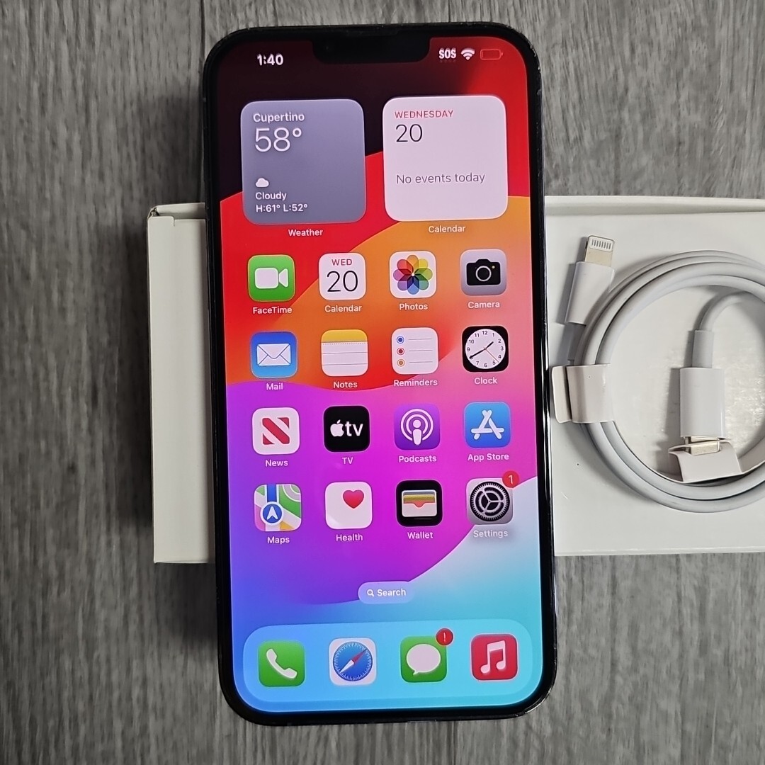 Apple iPhone 13 Pro Max 128GB 本体　箱付き Amazon.com: Apple iPhone 13 Pro Max, 256GB, Silver for