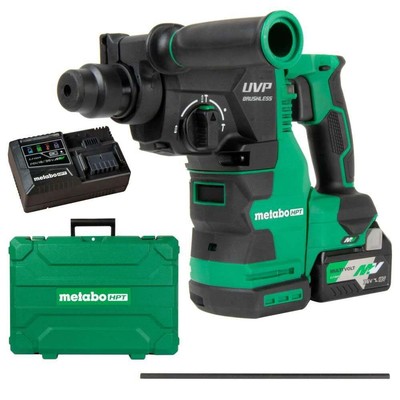 Metabo Hpt 36V Multivolt 1-1/8 Inch Sds Plus Rotary Hammer With Uvp