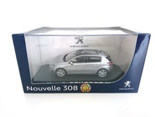 Peugeot 308 Phase II Sedan 2013-2017 Norev 1:43 Silver 473808 Diecast