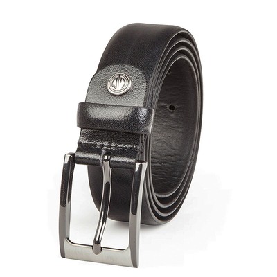 LINDENMANN Herren-Ledergürtel – 30 Mm Breit, Rindleder Cognac, Bis 120 Cm