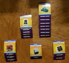 Worlds Smallest MICRO MINI TOY BOX Series 1 Lot Of 17 STICKERS-Exact Items Shown