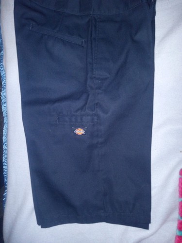Dickies Men's Relaxed Fit Shorts Size 34 New Without Tag Navy Blue