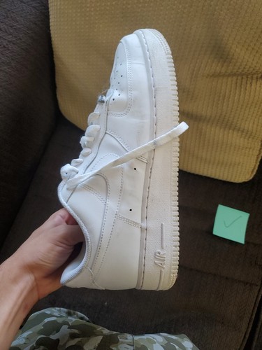 Mens Nike Air Force - Triple White sz 9.5 - Picture 4 of 8
