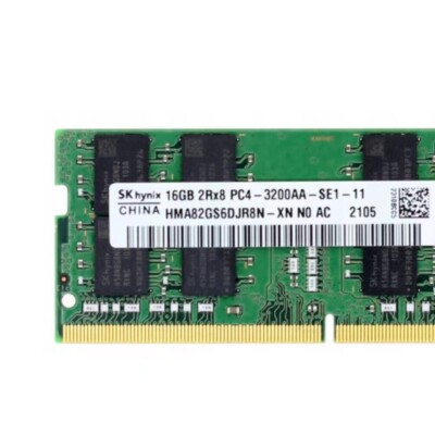 Hynix 32GB 2X16GB DDR4 3200MHz PC4-25600 262-Pins 2RX8 Laptop