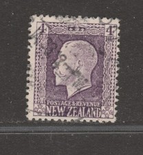 1915 NZ 2d Bright Violet GEORGE V Sg 417a FU CV £30