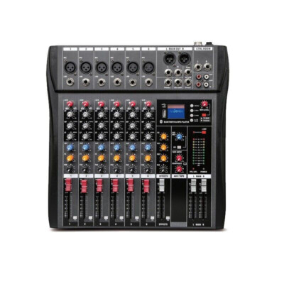 iBanana Professional 6-Channel Bluetooth Mixer Mixing Console Audio Mixer Live