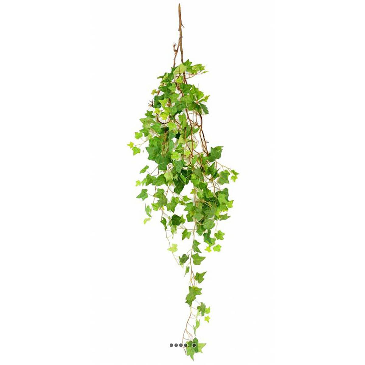 Faux lierre en tissu vert de 160 cm pour décoration intérieure
