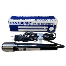 Panasonic Microphone Model Wm-2213p Original Replacement For Rq232s Japan Vntg