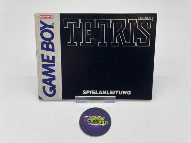 Nintendo Gameboy Classic Anleitung - für das Spiel - TETRIS - NOE