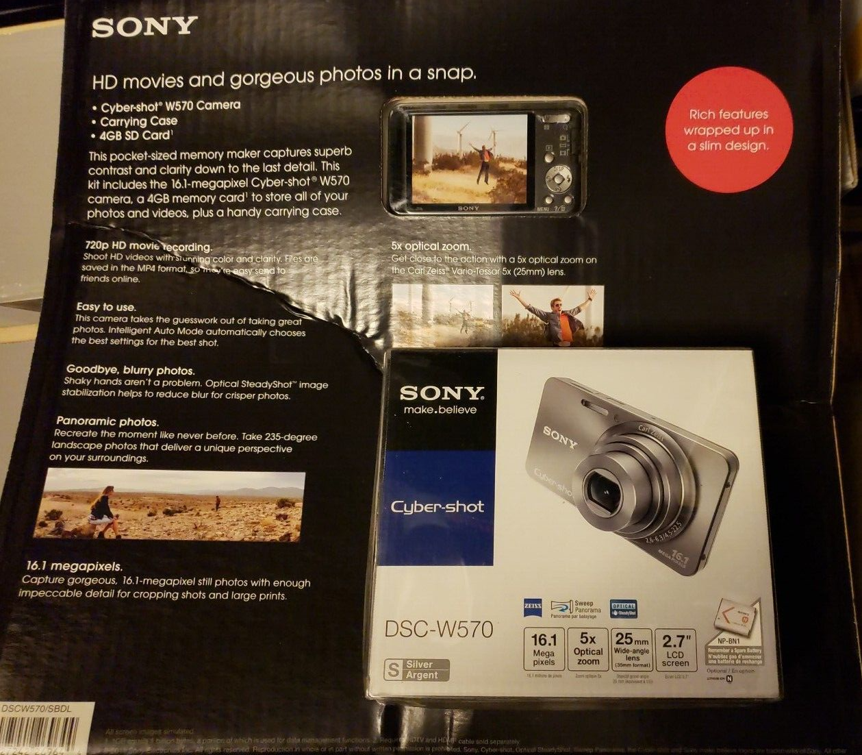 Sony Cyber-shot DSC-W570 Price in Malaysia & Specs - RM980