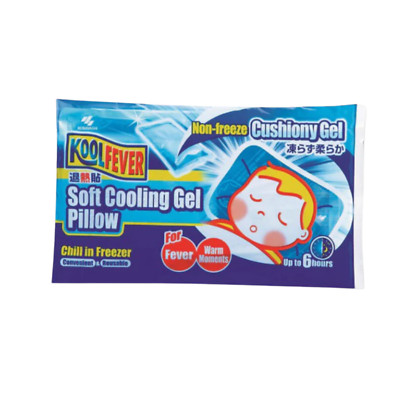 KOOLFEVER Soft Cooling Gel Pillow - Non Freeze Cushiony Gel Reusable (1s)