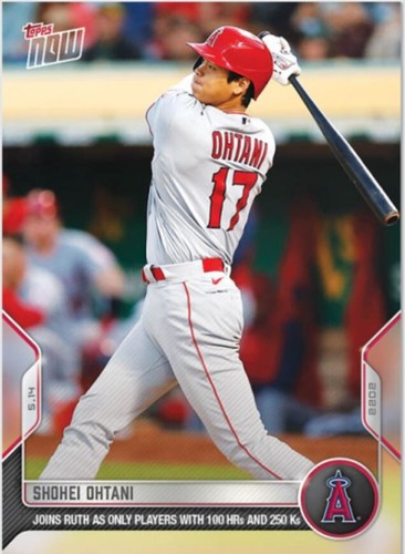 MLB Topps Now 2022 Shohei Ohtani Trading Card #176