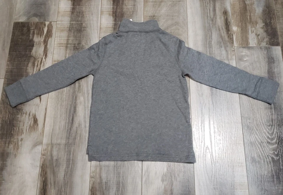 Suéter con cremallera de corte redondo para niños talla 4-5 Foto 3 de 3