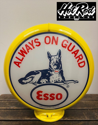 ESSO Dog Reproduction 13.5'' Gas Pump Globe - (Yellow Body)