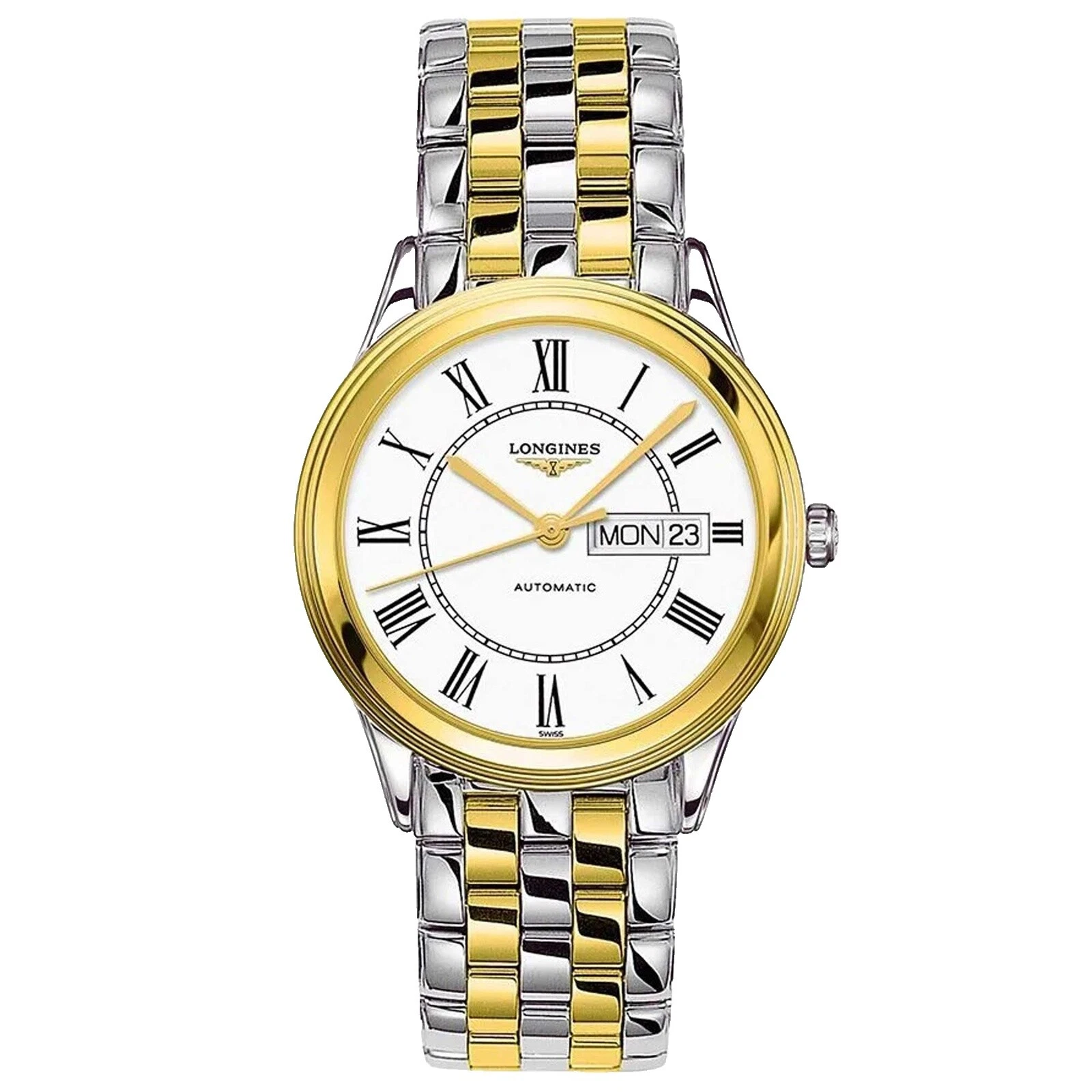 Acero Inoxidable Mecánico (automático) Longines Flagship Relojes de pulsera