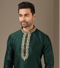 Indian Mens Wedding Party Wear Designer Bollywood Ethnic Wear Kurta Payjama