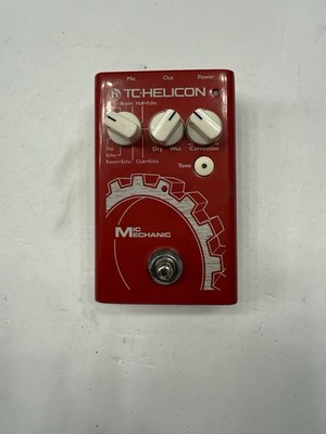 TC Helicon Mic Mechanic V1 Vocal Effect Pedal + Power Supply