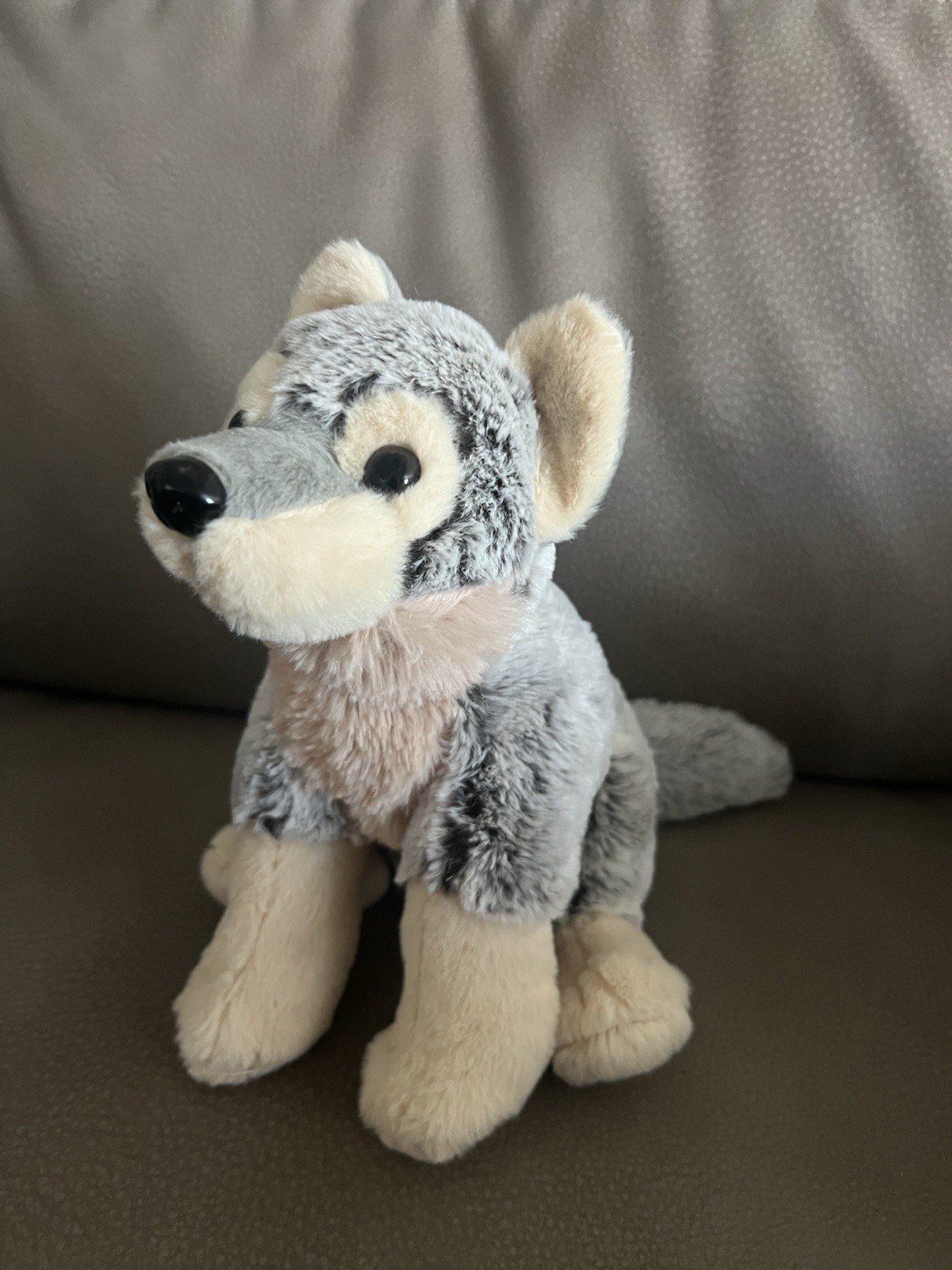 Fiesta 11” TIMBER WOLF PUP, Plush Soft Lifelike Stuffed Animal