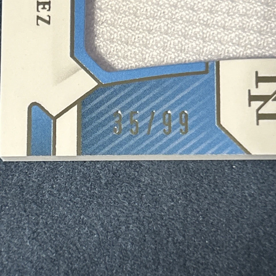 2021 Panini National Treasures - Rookie Material Signatures 2 Jesus Sanchez #224 - Image 2 of 4