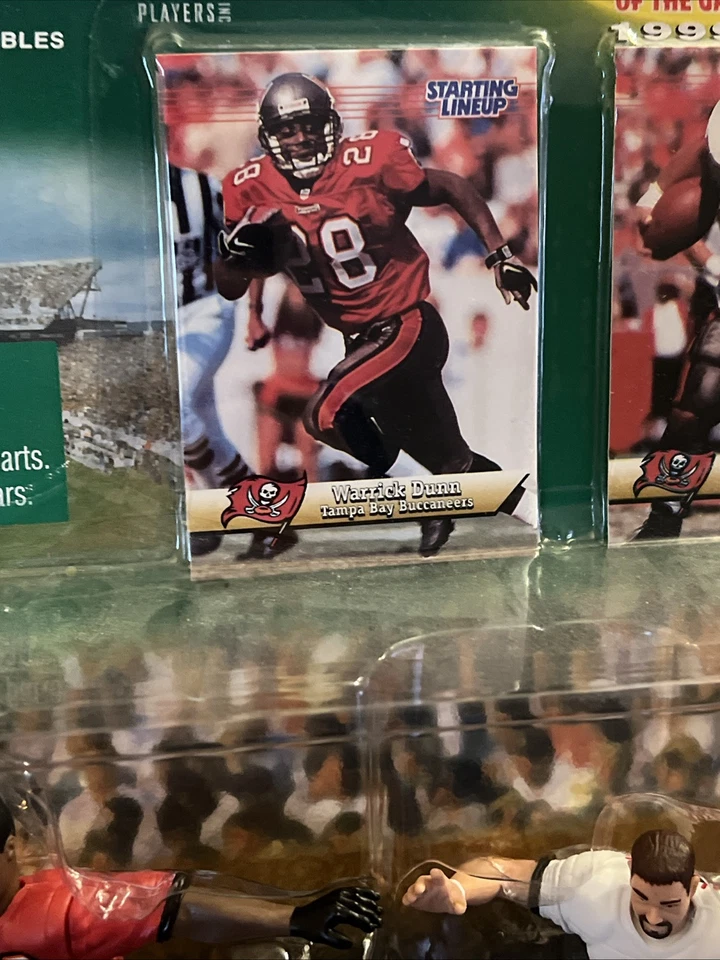 Starting Lineup Classic Doubles 1999 Bucs Warrick Dunn & Mike Alstott - Image 2 of 4