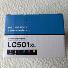 LC501XL INK Cartridge Fits Brother 501XL MFC-J1260DW J1260W J1360DW J1410DW INK