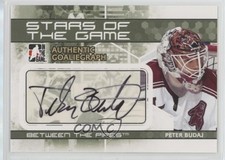 2009-10 ITG Between the Pipes GoalieGraphs Peter Budaj #A-PB Auto 1e15