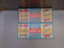 merit Aircraft Model kits S.E.5A scout and Bristol bulldog Made In England 