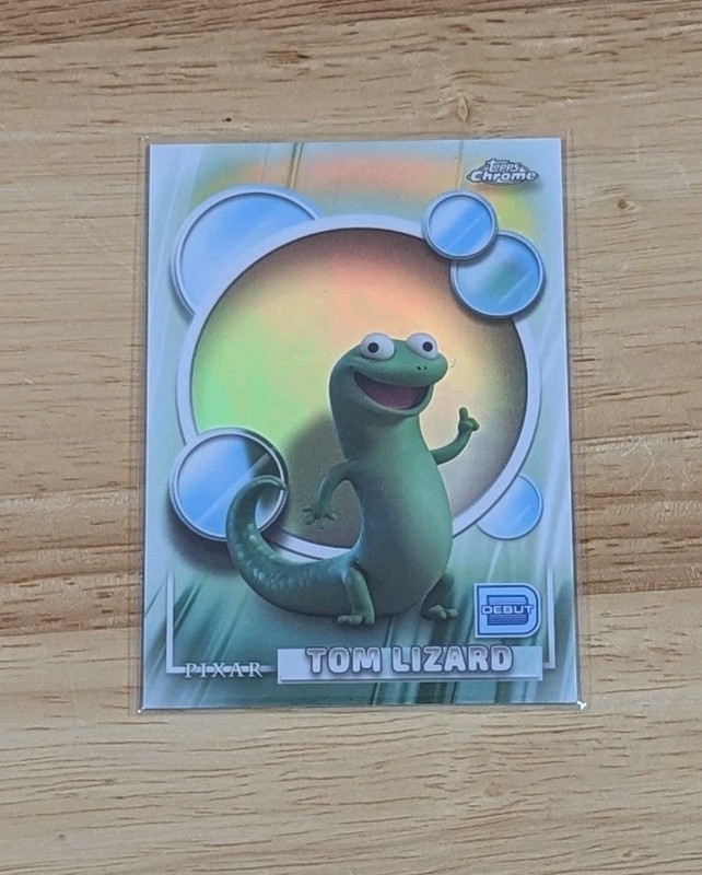 2026 Topps Chrome Disney Tom Lizard Refractor DEBUT Hoppers #114 RC
